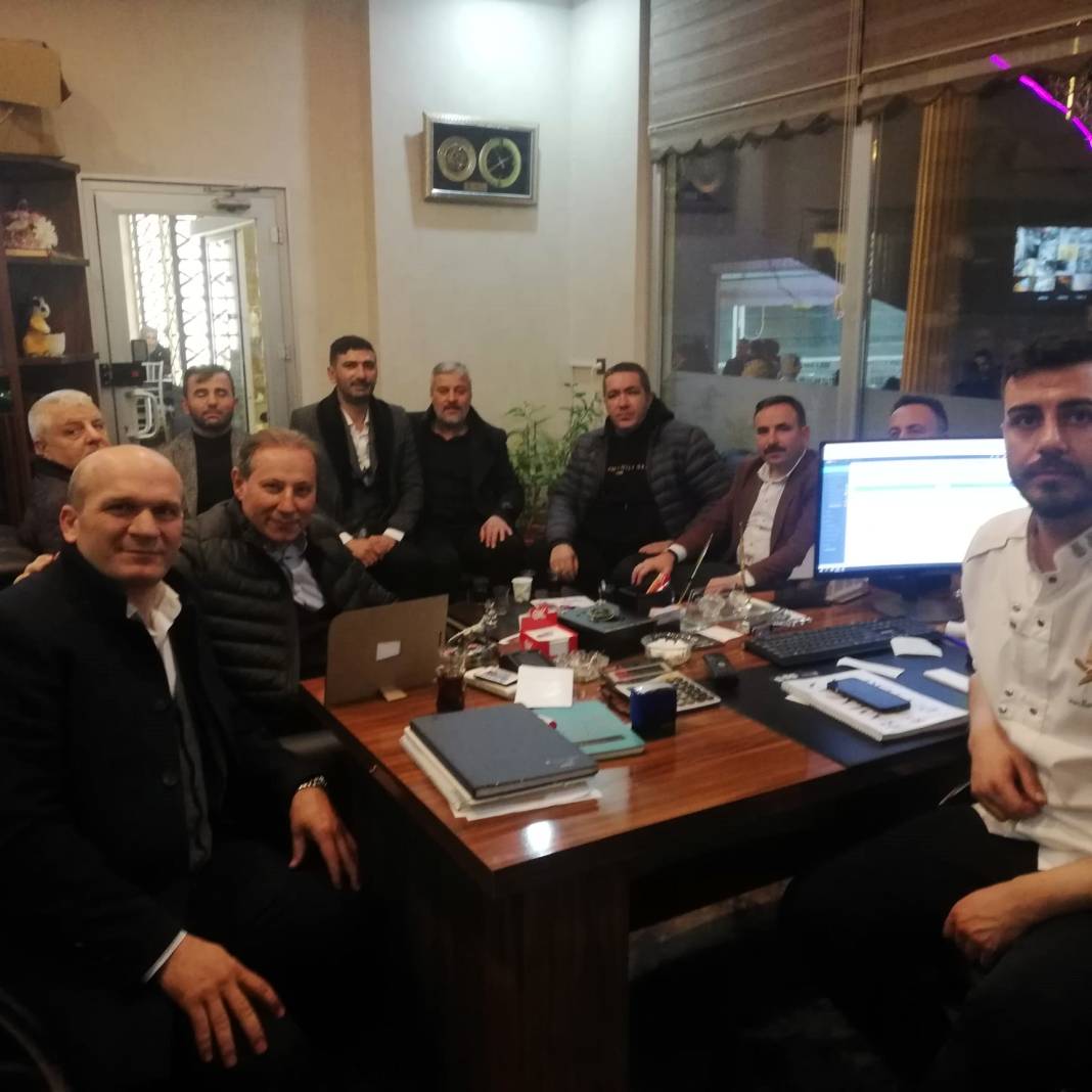 Başkanlardan çay sohbeti 1